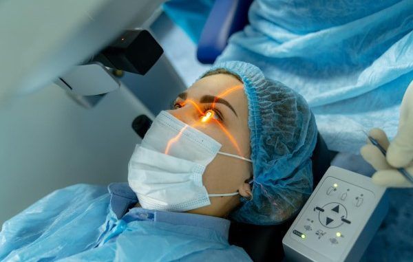 Laser eye surgery