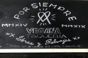 Vegan Restaurants in Mexico City Por siempre Vegana Taquería 