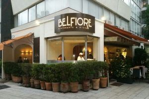 Belfiore eat pasta in Mexico City