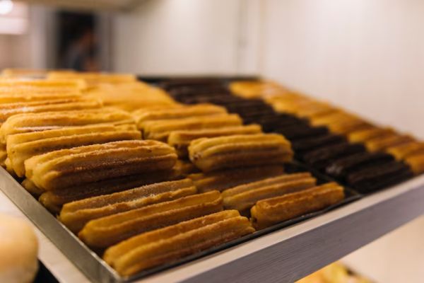 churros con chocolate en mexico city