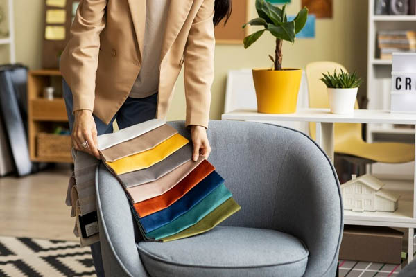 Upholsterer selection materials