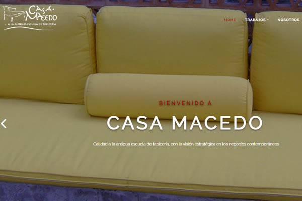 Casa Macedo page