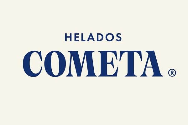 Helados cometa logo
