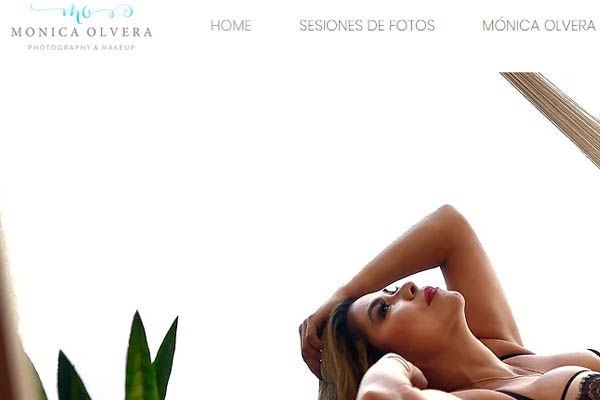 Monica Olvera Photography and makeup page