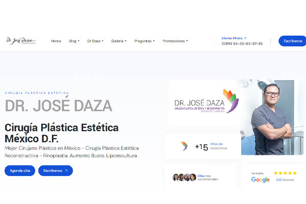 José Daza page