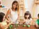 portrait-beautiful-latin-teacher-her-students-working-clay-class-sculpture Top 10 Waldorf Schools in Mexico