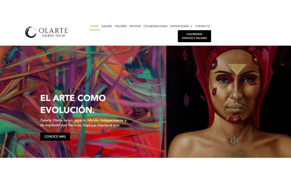 Olarte Gallery page