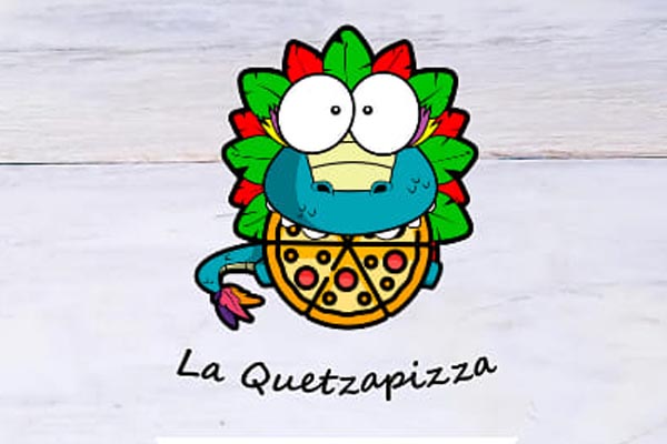 La quetzapizza logo